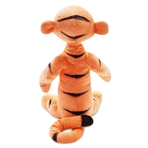 Disney Store Official Mini Bean Bag Plushie - Tigger Stuffed Animal with Embroidered Features and Soft Velour Fabric