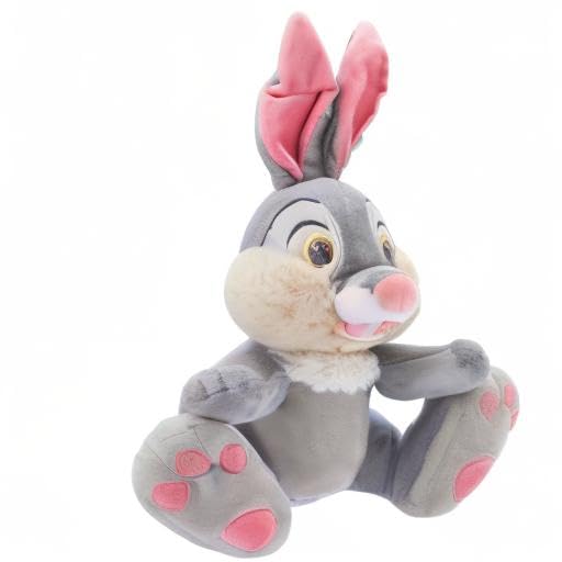 Disney Store Official Thumper Plush Toy – Soft, Cuddly Bambi Bunny with Embroidered Details & Floppy Ears, Medium Size