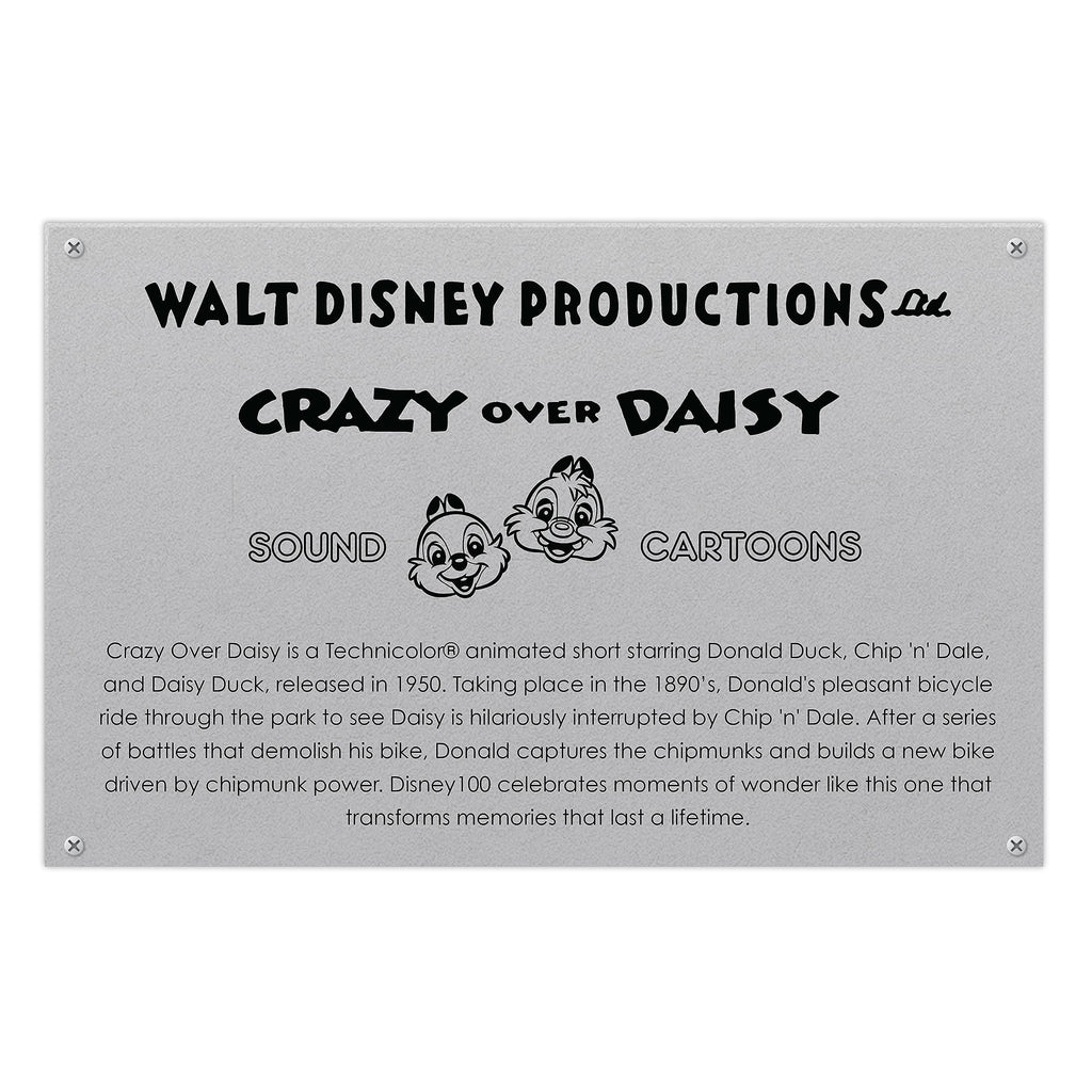 Disney100 Years of Wonder Crazy Over Daisy Donald Duck Collectible Plush Diorama - Amazon Exclusive by Just Play