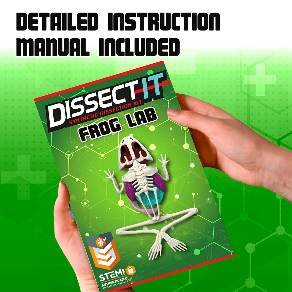Dissect It Synthetic Frog Dissection Kit for Kids - STEM Anatomy Learning Toy Ages 6+