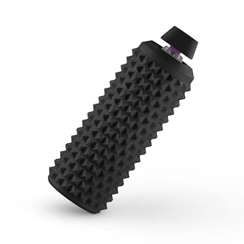 Distractibles Sensory Roller Fidget Toy with Clicker & Tactile Spikes – Black