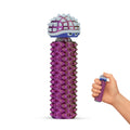 Distractibles Shelly Sensory Fidget Clicker - Neon Harmony - Textured Spiked Base & Turtle Clicker for Focus