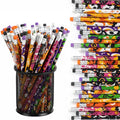 DIYASY 108-Pack Halloween Pencils with Erasers – 12 Assorted Designs for Kids’ Party Favors