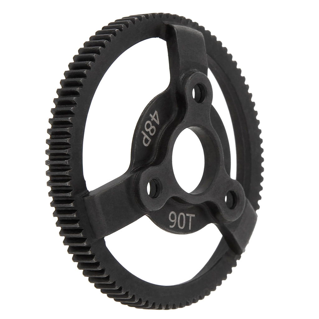 DKKY Hardened Steel Spur Gear 90T/48P Upgrade for Traxxas 2WD Slash Drag Slash Bandit