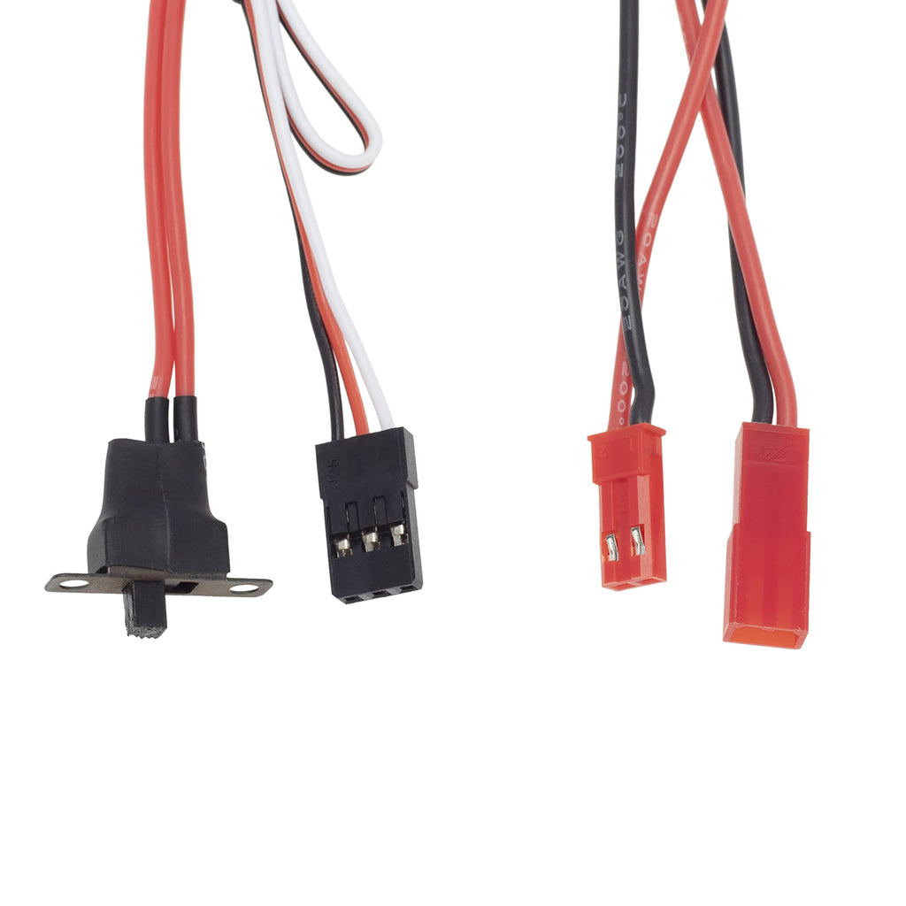 DKKY Racing 40A Brushed ESC for 1/16 1/18 1/24 RC Crawlers