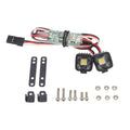 DKKY RC Car LED Spotlights - 1/10 Scale Crawler Lighting Kit with Controller (2 Pack)
