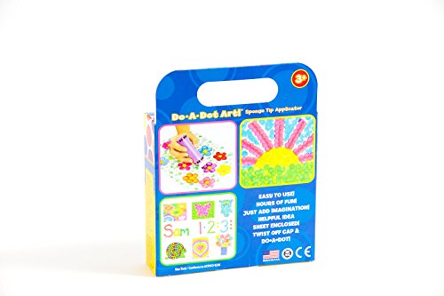 Do A Dot Art! Rainbow Washable Dot Markers Set - 4 Non-Toxic Colors for Toddlers & Kids