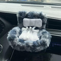 Doll Car Seat for 3–8 Inch Figures – Includes Air Vent Clip and Desktop Stand