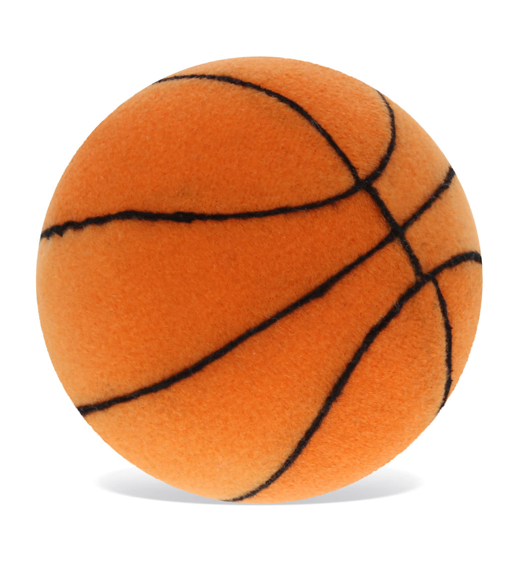 DolliBu Mini Basketball Plush Toy – Soft Stuffed Basketball for Kids, 3 Inches, Perfect for Play and Decor