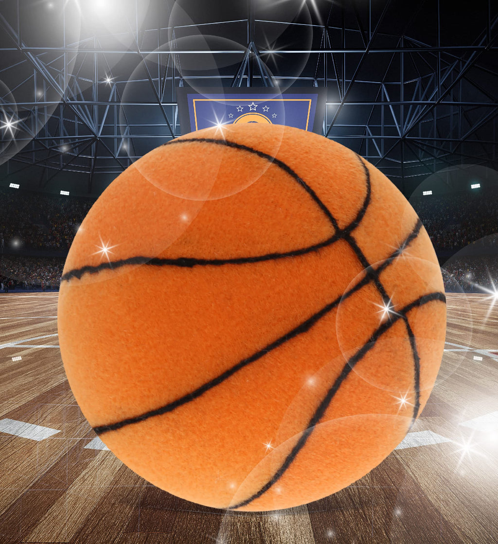DolliBu Mini Basketball Plush Toy – Soft Stuffed Basketball for Kids, 3 Inches, Perfect for Play and Decor