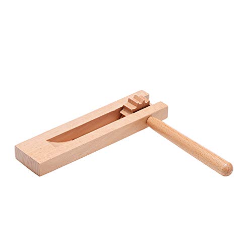 DOMG 2-Pack Wooden Ratchet Noisemaker – Traditional Matraca for Celebrations, Sports, and Parties