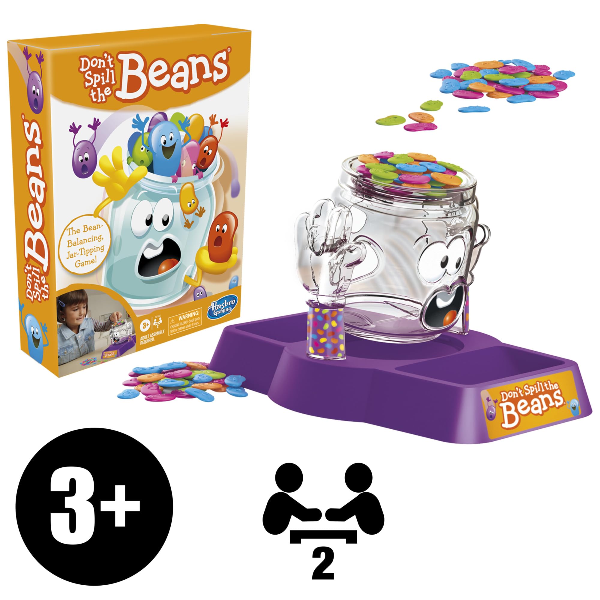 Don't Spill the Beans Game for Kids – Balancing Fun for Ages 3 and Up