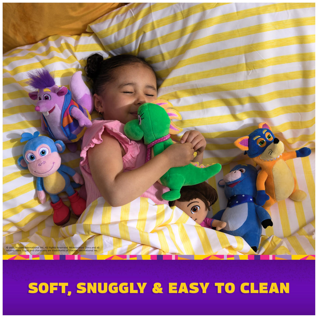 Dora Official Boots Plush Doll – 8-Inch Soft Plush Toy, Ages 3+