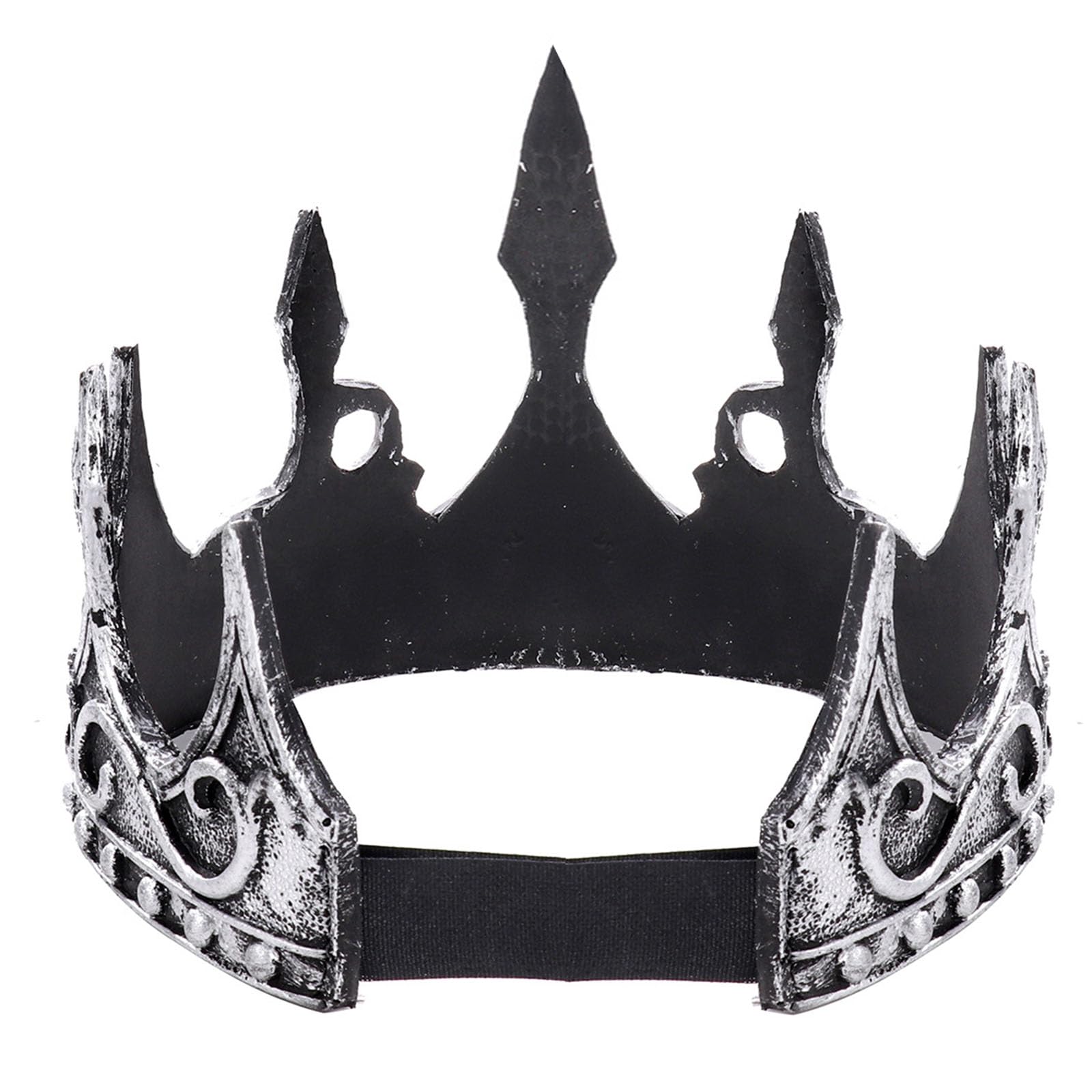 DothRayan Royal King Crown - Adjustable Foam Crown for Cosplay, Halloween & Party Costumes