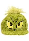 Dr. Seuss The Grinch Fuzzy Snapback Hat – Officially Licensed Green Fur Costume Cap by elope