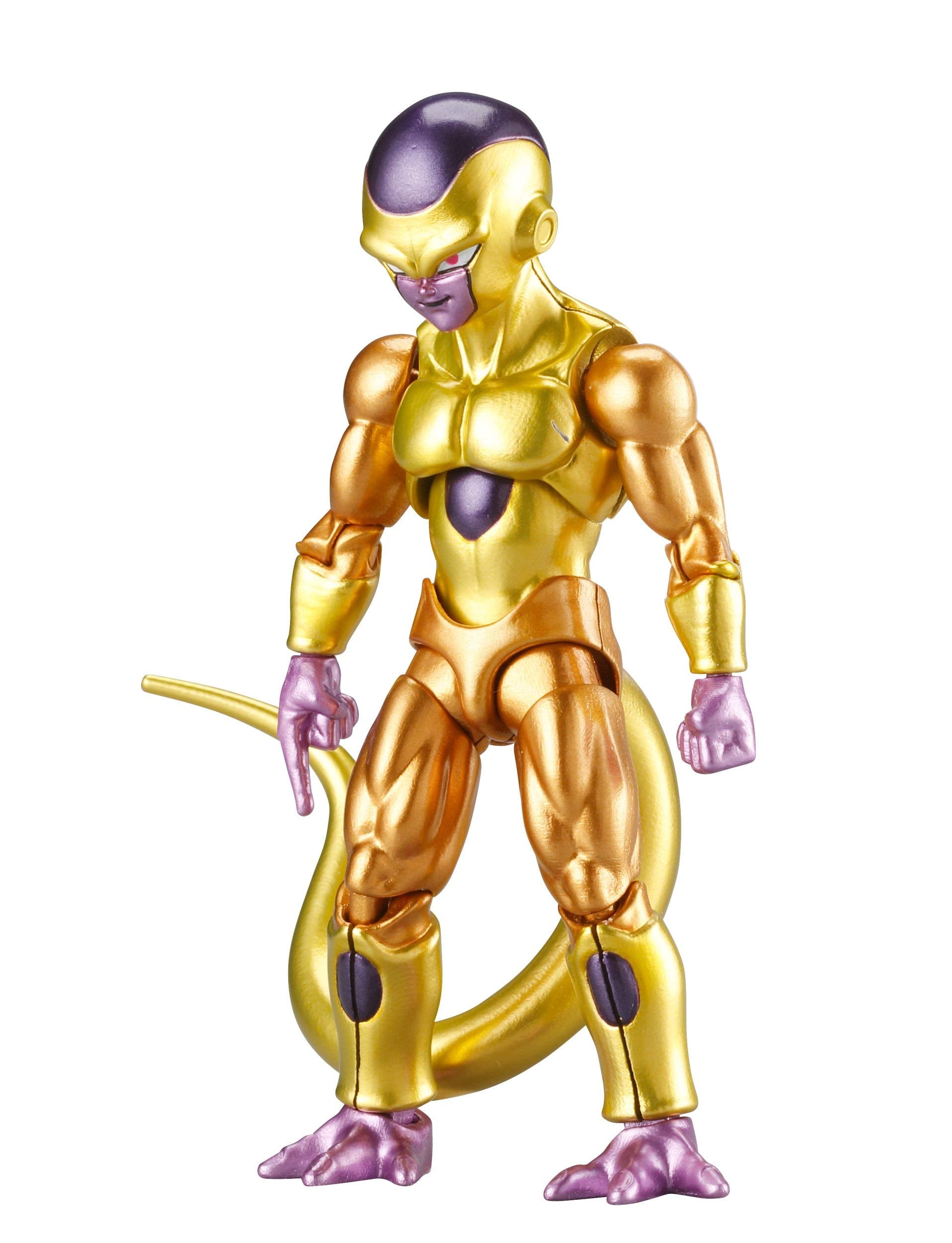 Dragon Ball Super Golden Frieza 5-Inch Action Figure – Over 16 Points of Articulation from Bandai Namco
