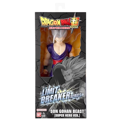 Dragon Ball Super Limit Breaker Gohan Beast 12-Inch Action Figure with 5 Points of Articulation