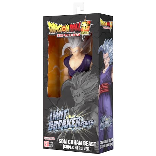 Dragon Ball Super Limit Breaker Gohan Beast 12-Inch Action Figure with 5 Points of Articulation