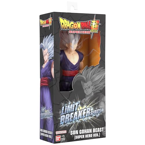 Dragon Ball Super Limit Breaker Gohan Beast 12-Inch Action Figure with 5 Points of Articulation