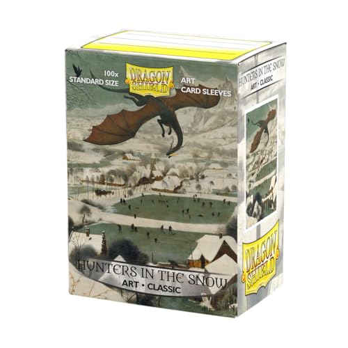 Dragon Shield Art Sleeves: Hunters in the Snow - 100 Standard Size TCG Sleeves