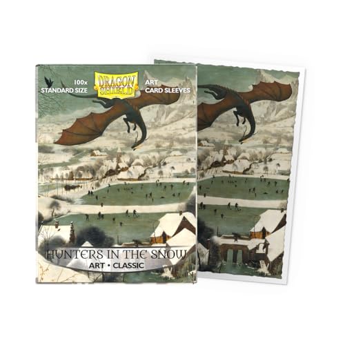 Dragon Shield Art Sleeves: Hunters in the Snow - 100 Standard Size TCG Sleeves