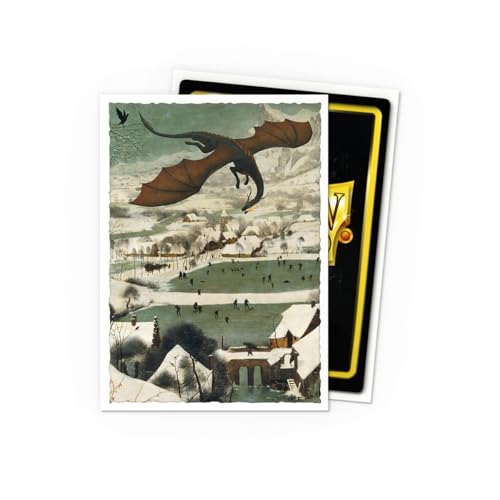 Dragon Shield Art Sleeves: Hunters in the Snow - 100 Standard Size TCG Sleeves