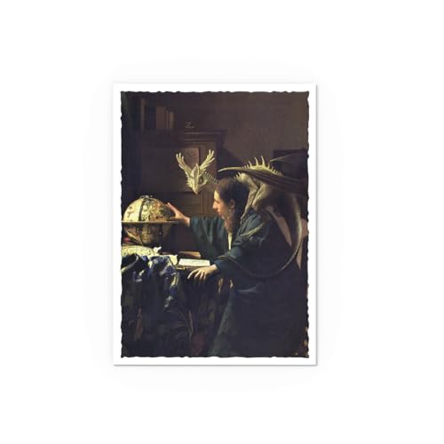 Dragon Shield Art Sleeves The Astronomer – 100 Premium TCG Sleeves, Standard Size 63x88 mm