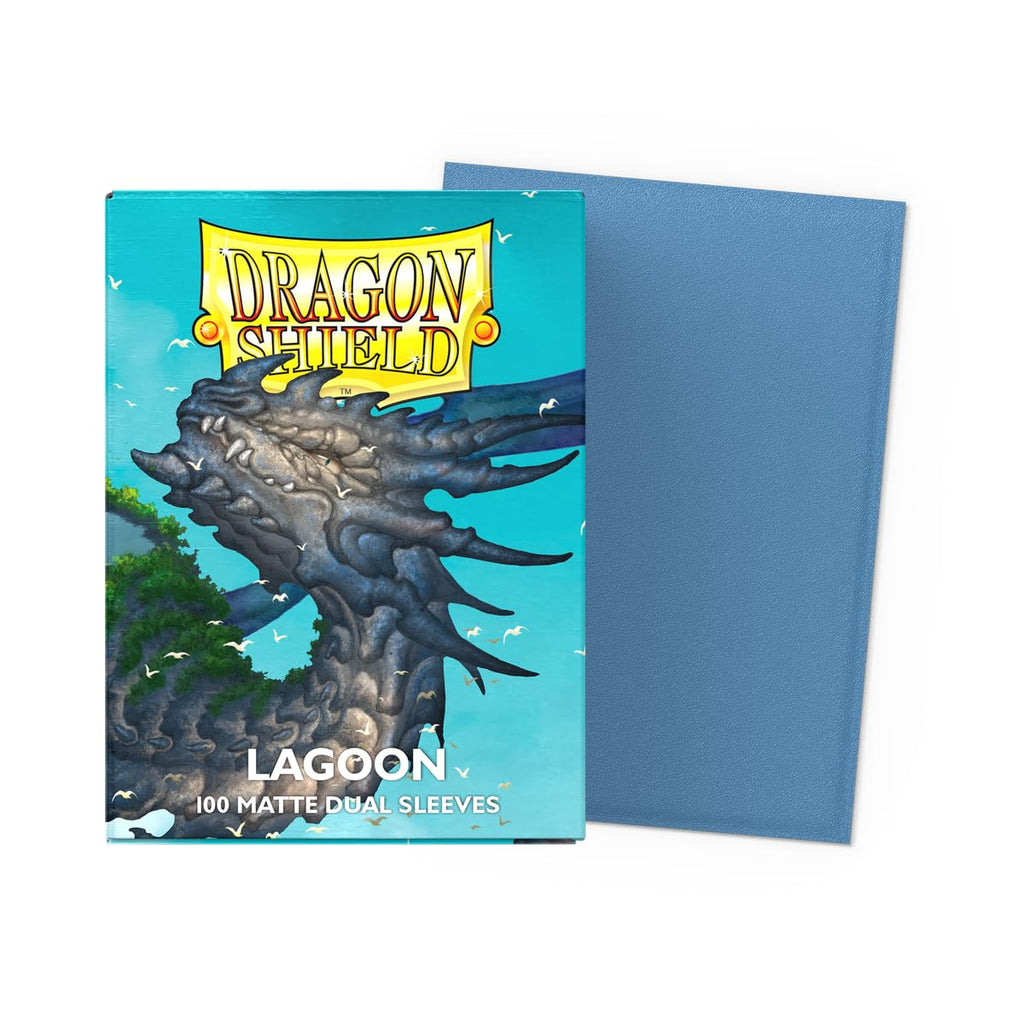 Dragon Shield Matte Dual Card Sleeves – Lagoon – 100 CT – Smooth & Opaque TCG Sleeves