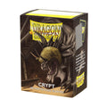 Dragon Shield Matte Dual Sleeves Crypt – 100 Standard Size Card Sleeves with Opaque Black Interior