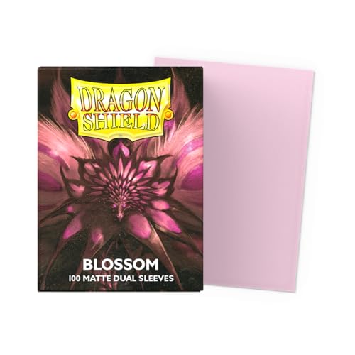 Dragon Shield Matte Dual Standard Size Card Sleeves (100) - Blossom - Smooth & Tough TCG Sleeves