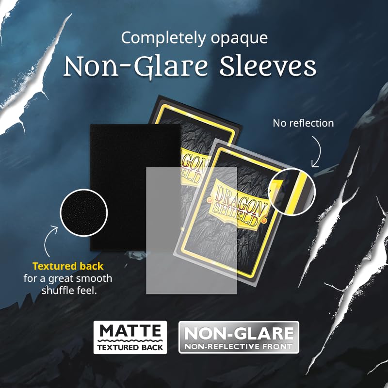 Dragon Shield Standard Size Card Matte Sleeves - Forest Green, 100 CT - Non-Glare, Smooth & Tough for TCGs