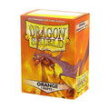 Dragon Shield Standard Size Matte Card Sleeves – Orange (100 Pack) – for Pokémon, Magic, One Piece, Flesh & Blood