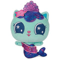DreamWorks Gabby's Dollhouse MerCat Plush Toy - 8-Inch Soft Stuffed Animal