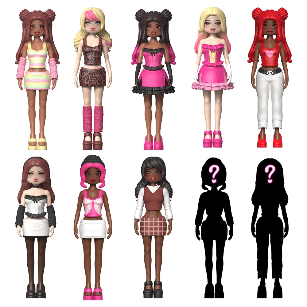 Dress to Impress Mystery Models Dolls Wave 1 Gold - 10 Collectible Fashion Dolls with Mix & Match Styles