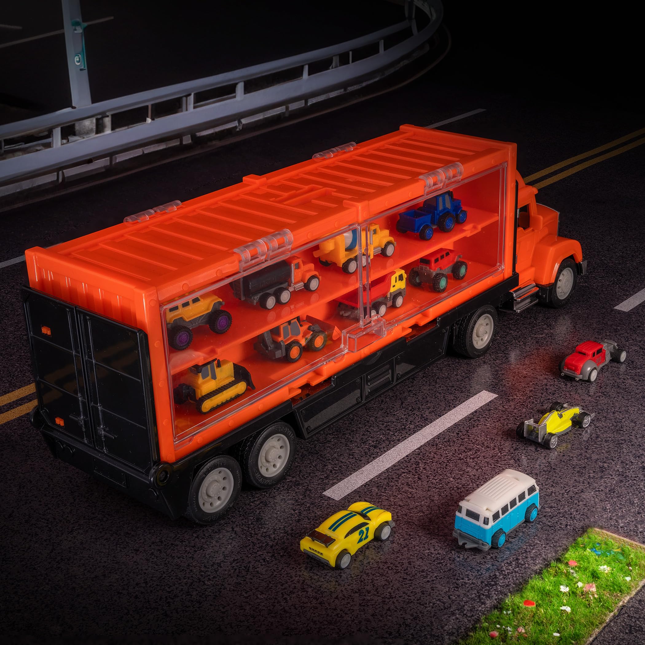 Driven by Battat Pocket Fleet 1 – 10 Mini Toy Cars for Toddlers Ages 3+