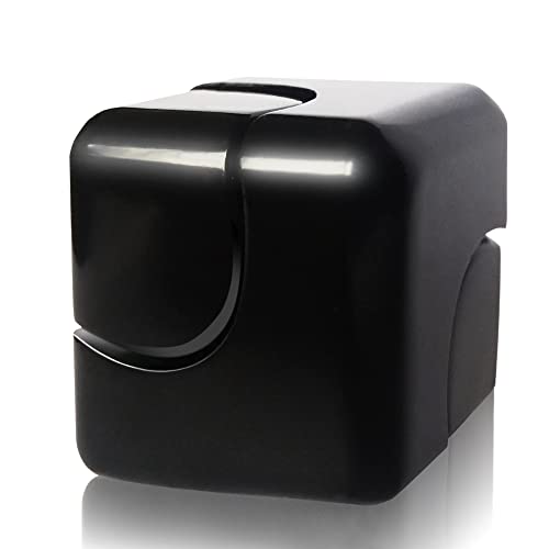 Dr.Kbder Metal Fidget Spinner Cube - Quiet 3-Minute Spin Desk Toy for Anxiety & Stress Relief