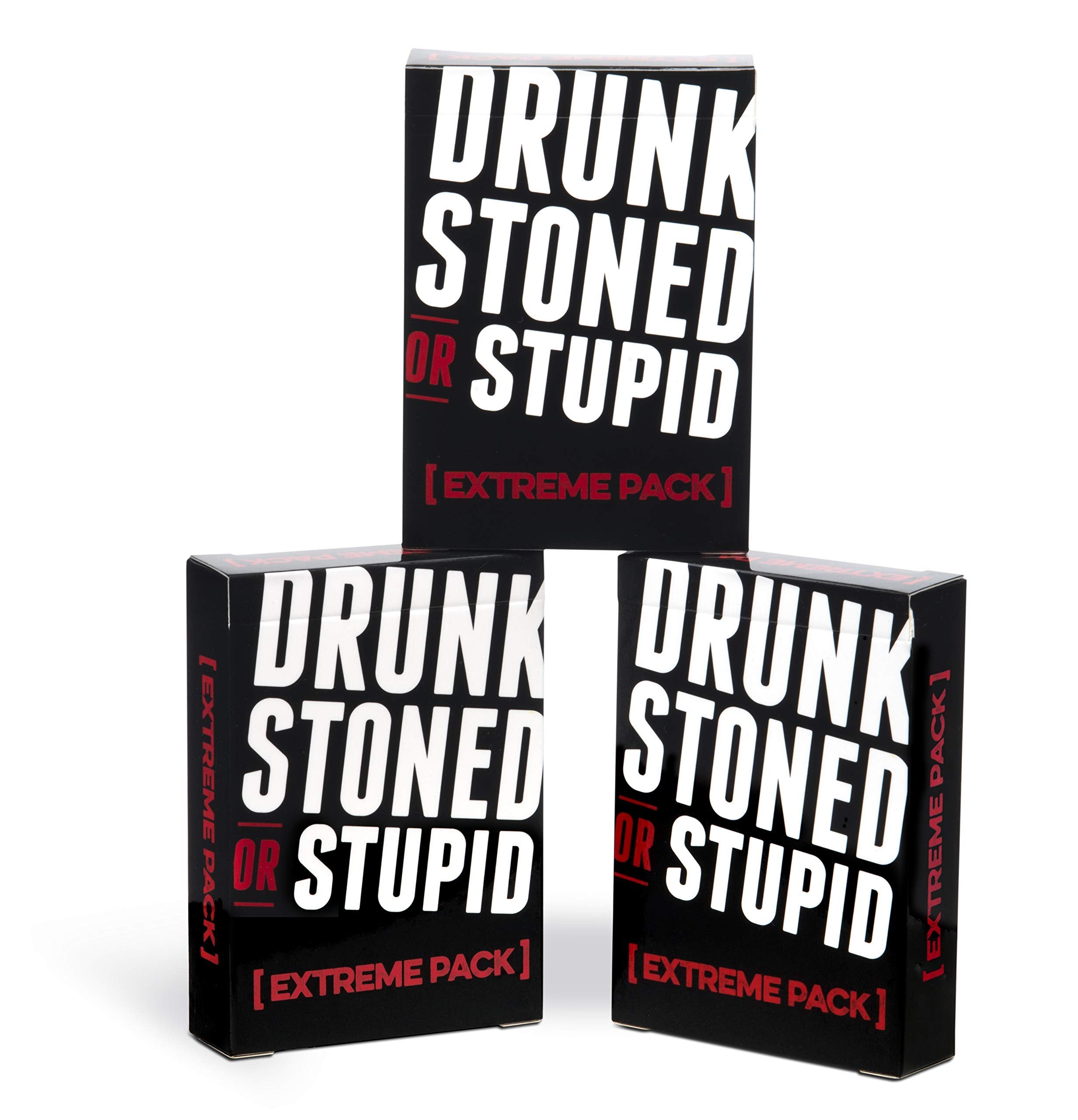 Drunk Stoned or Stupid: Extreme Expansion Pack – 50 NSFW Prompt Cards for Adults