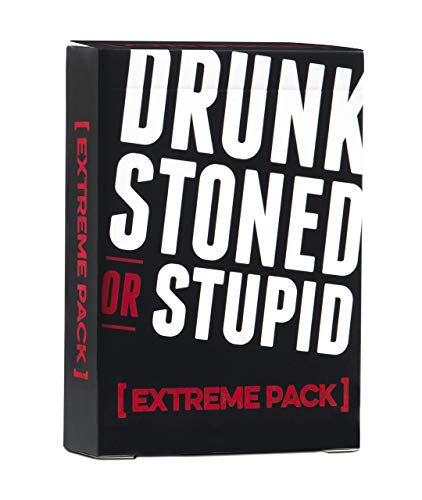 Drunk Stoned or Stupid: Extreme Expansion Pack – 50 NSFW Prompt Cards for Adults
