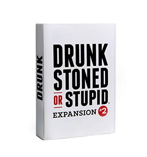 Drunk Stoned or Stupid: Second Expansion – 125 New 'Most Likely To' Cards for Ages 17+