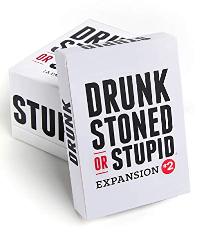 Drunk Stoned or Stupid: Second Expansion – 125 New 'Most Likely To' Cards for Ages 17+