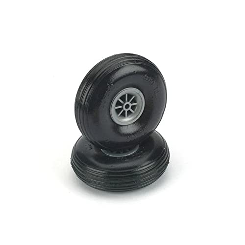 DU-BRO 275T 2-3/4" Treaded Surface Wheels (2-Pack) for Model Airplanes