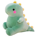 DUANMUL Green 8-Inch Fat Dinosaur Plush Toy - Soft Stuffed Animal for Kids