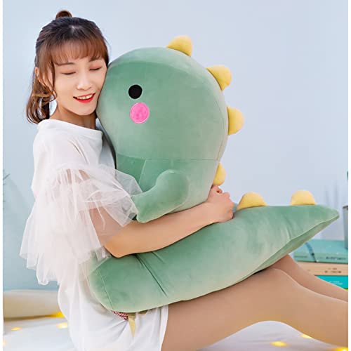 DUANMUL Green 8-Inch Fat Dinosaur Plush Toy - Soft Stuffed Animal for Kids