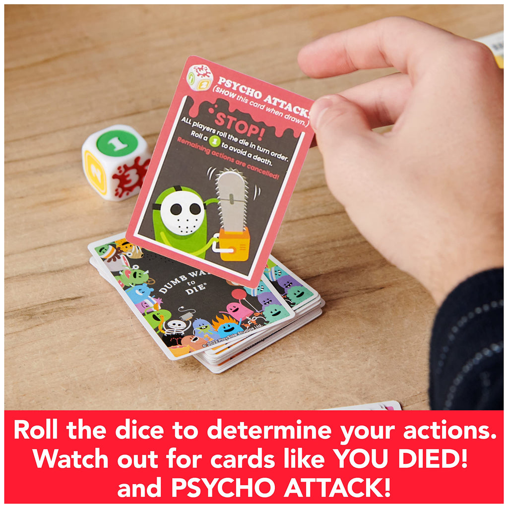 Dumb Ways to Die Card Game: Viral Meme Game for 2-5 Players, Ages 12+