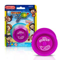 Duncan First Yo! Responsive Beginner Yo-Yo for Kids - Soft Silicone, Purple/Yellow