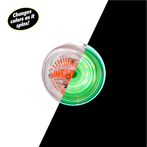 Duncan Limelight LED Yo-Yo - Clear Blue Light-Up Beginner Yo-Yo with LED Lights