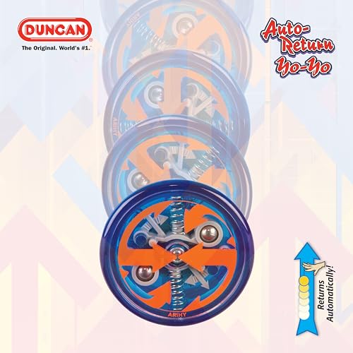 Duncan Reflex Auto Return Yo-Yo: Beginner-Friendly with Centrifugal Clutch, Green