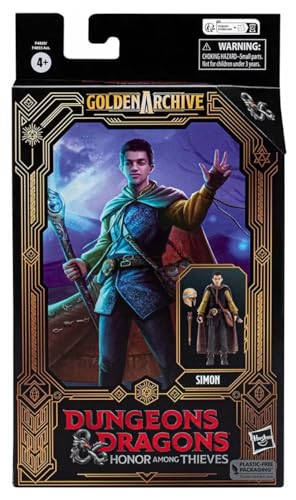 Dungeons & Dragons Honor Among Thieves Golden Archive Simon 6-Inch Action Figure
