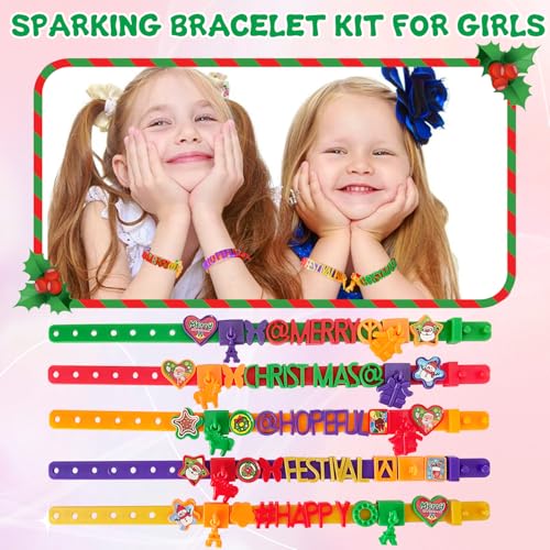 Dupamind Friendship Bracelet Making Kit for Kids, DIY Jewelry Craft Set, Festival Colors, Ages 5-12