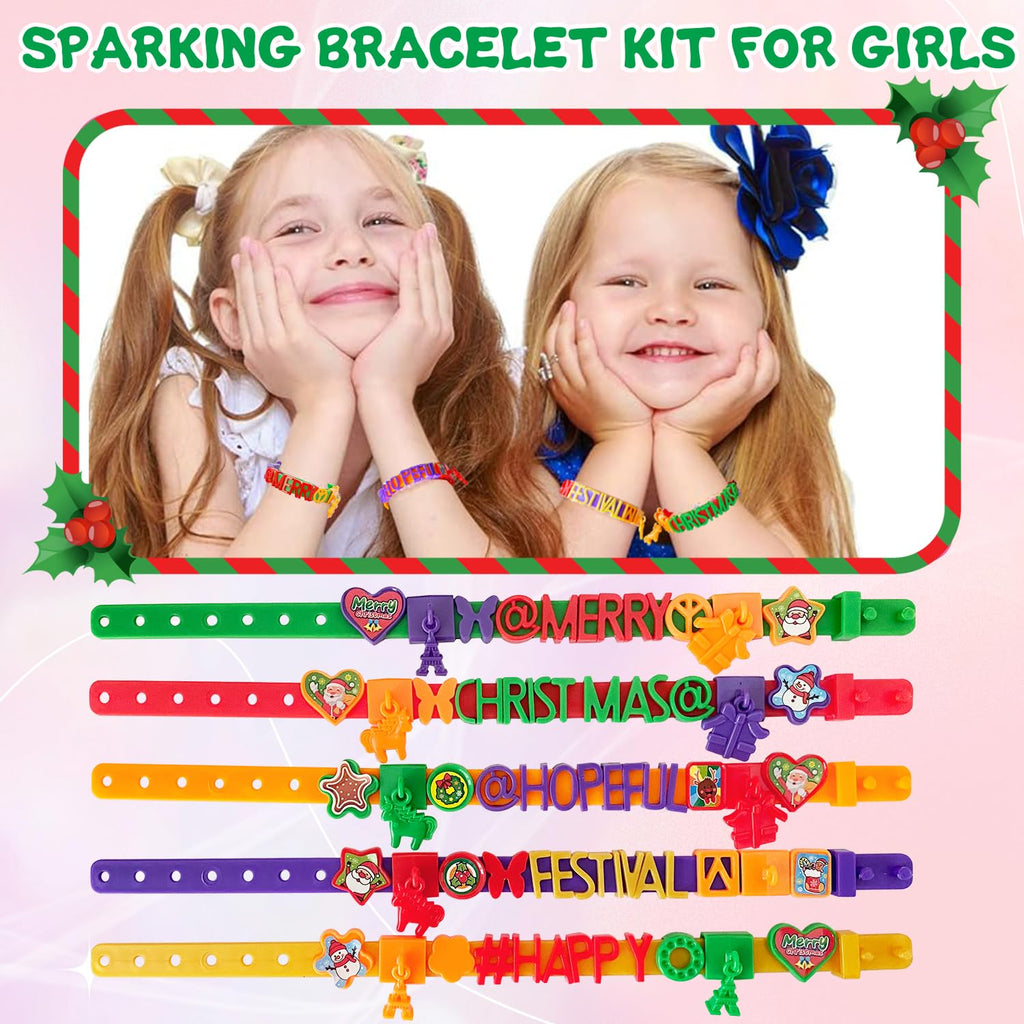 Dupamind Friendship Bracelet Making Kit for Kids, DIY Jewelry Craft Set, Festival Colors, Ages 5-12